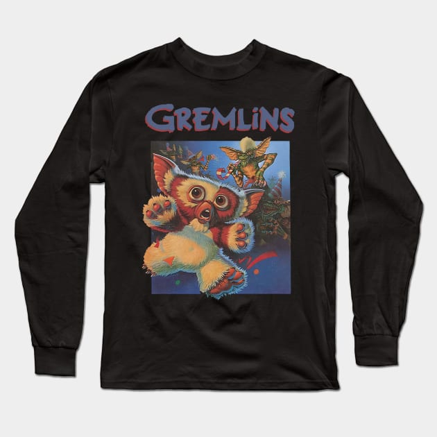 Gremlins // Movie Retro Long Sleeve T-Shirt by akunetees